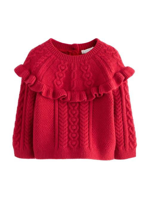 Next Pullover  carminrød