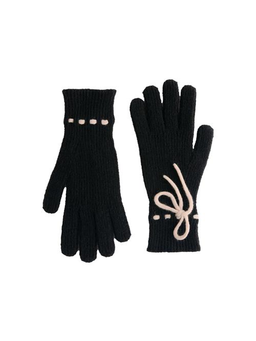 Next Fingerhandsker  beige / sort