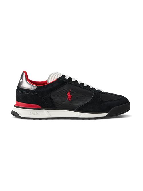 Polo Ralph Lauren Sneaker low  brandrød / sort / sølv