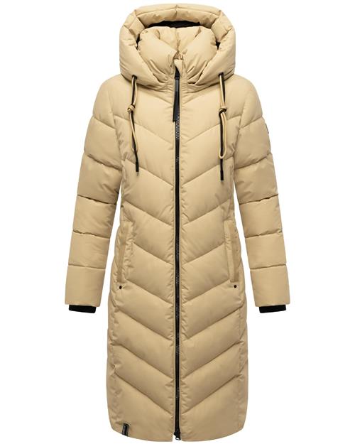 NAVAHOO Vinterfrakke 'Sahnekatzii XIV'  sand