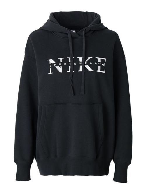 Nike Sportswear Sweatshirt 'PHNX FLC'  sort / hvid