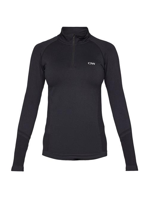 ICANIWILL Funktionsbluse 'Define'  sort / hvid