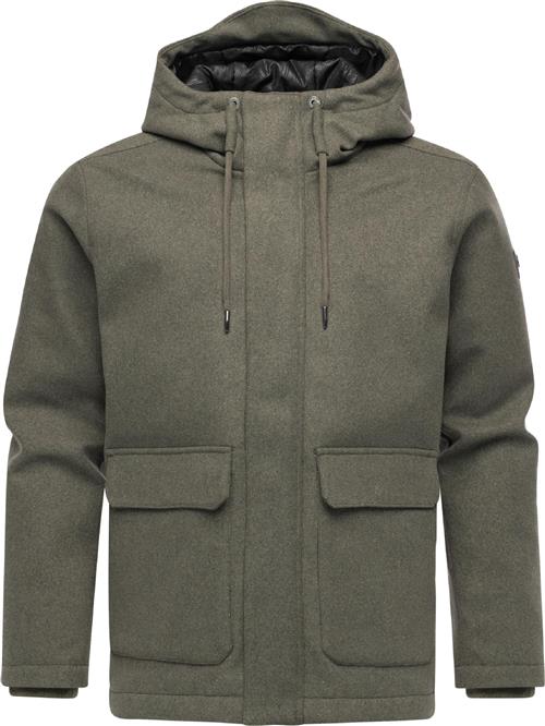 Ragwear Vinterjakke 'Mr Them Felt Youmodo'  mørkegrøn