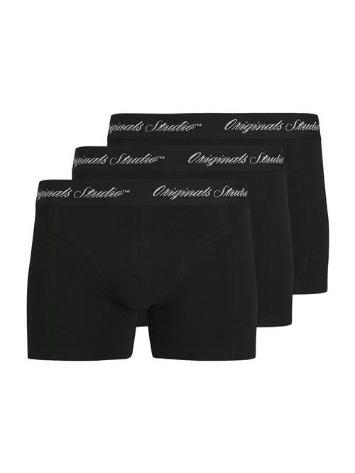 JACK & JONES Boksershorts 'JACNorrebro'  sort / hvid