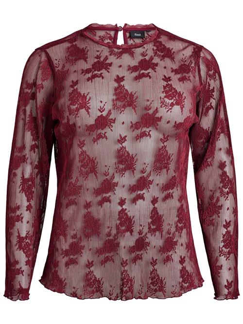 Zizzi Bluse 'EROSA'  rød