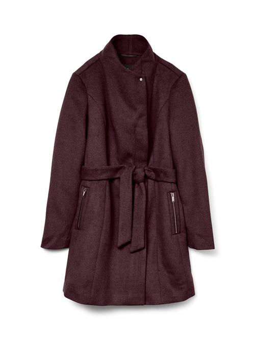 VERO MODA Overgangsfrakke  purpur