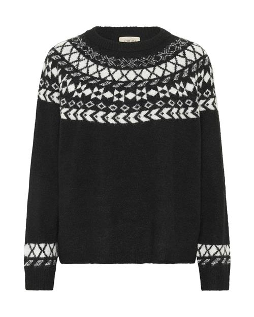 Cream Pullover 'Cherrie'  sort / hvid