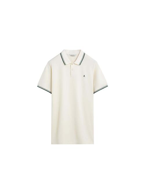 Scalpers Bluser & t-shirts  mørkegrøn / offwhite