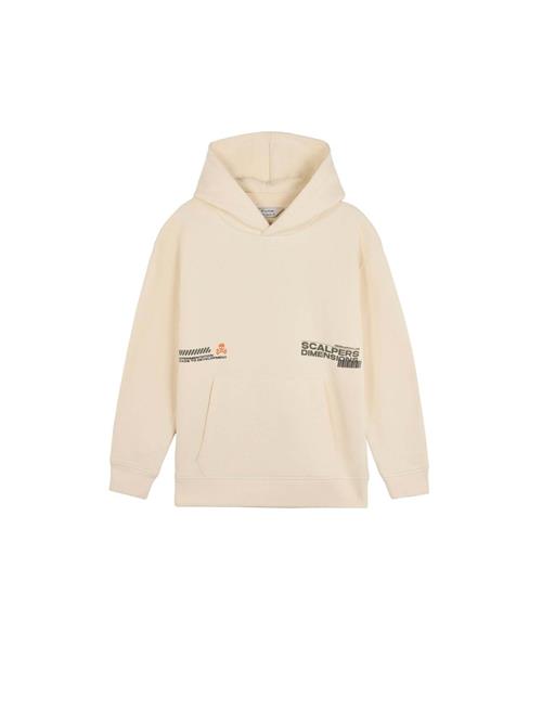 Scalpers Sweatshirt  lyseorange / sort / offwhite