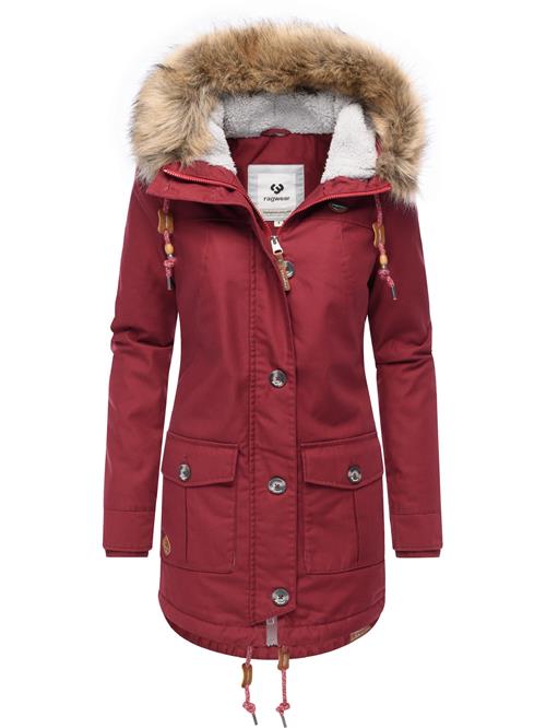 Ragwear Vinterjakke 'Jane'  vinrød
