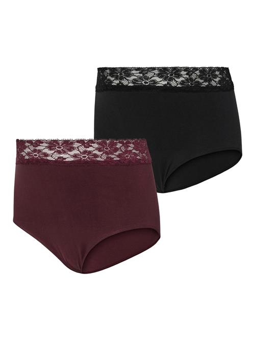 MAMALICIOUS Panty 'MLHeal'  purpur / sort