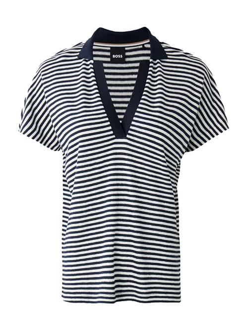 BOSS Shirts 'Enelina'  creme / mørkeblå