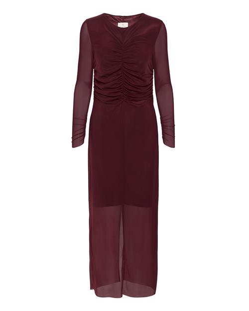 Kaffe Kjole 'Chai'  bordeaux