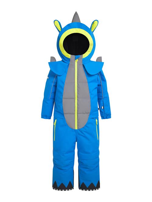 WeeDo Funktionsjakkesæt 'RHINO'  blå / grå / neongrøn