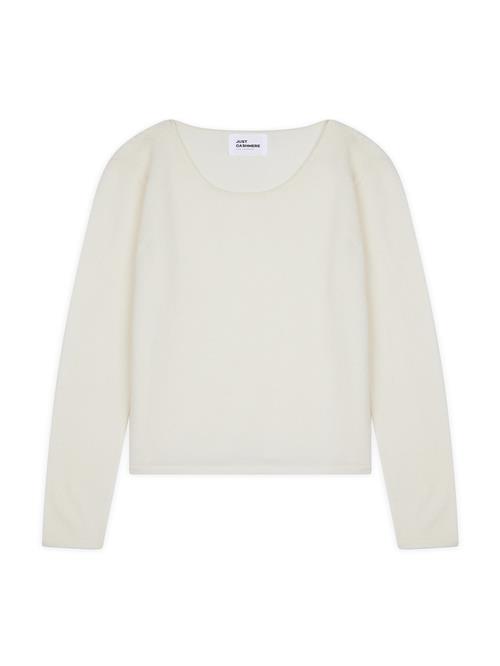 JUST CASHMERE Pullover 'Vivian'  elfenben