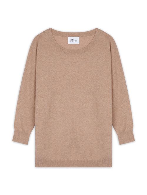 JUST CASHMERE Pullover 'Rebecca'  pastelorange