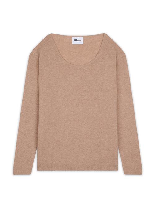 JUST CASHMERE Pullover 'Fiona'  camel