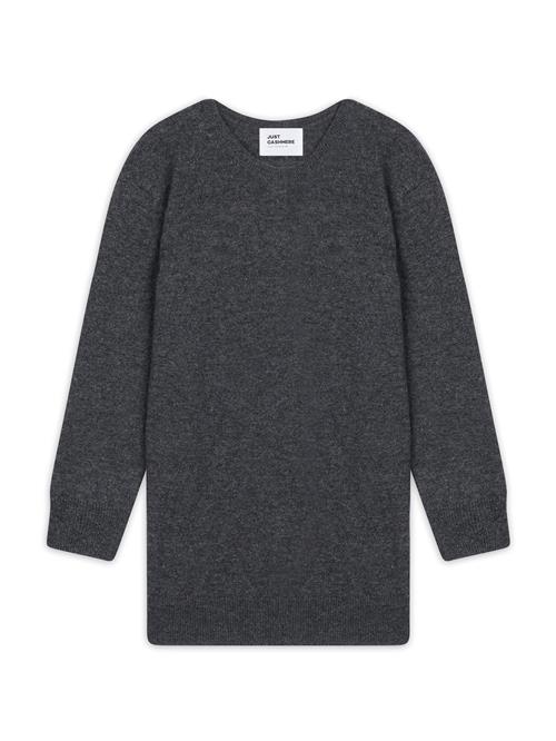JUST CASHMERE Pullover 'JANICE'  mørkegrå
