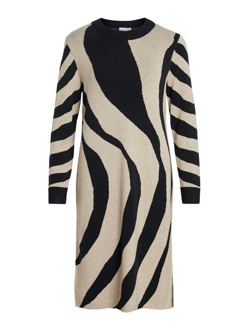 VILA Kjole 'VITif'  cappuccino / sort