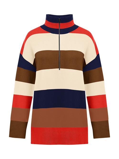 Imily Bela Pullover  beige / marin / mørkeblå / rød