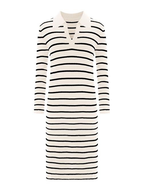 Imily Bela Strikkjole  beige / sort