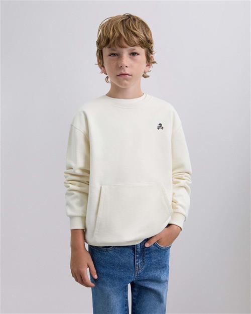 Scalpers Sweatshirt 'Tiger'  lysviolet / orange / sort / hvid