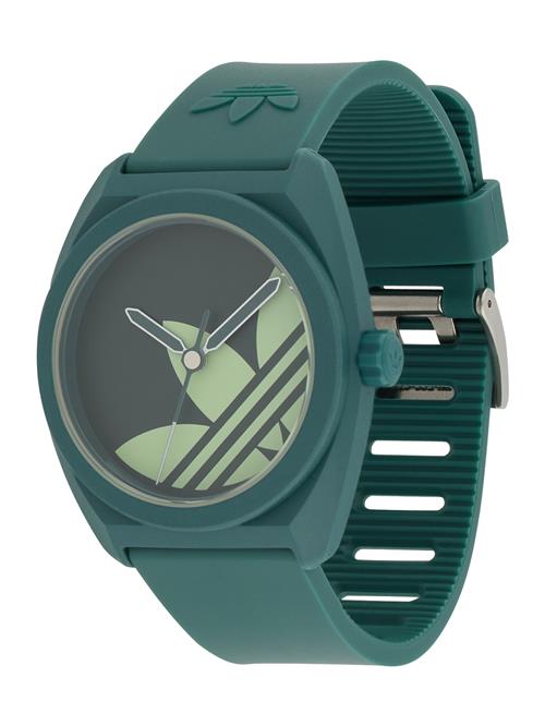ADIDAS ORIGINALS Analogt ur 'Project Three'  grøn / smaragd / sort