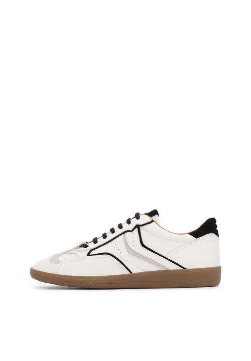 Kazar Sneaker low  beige / sort / hvid