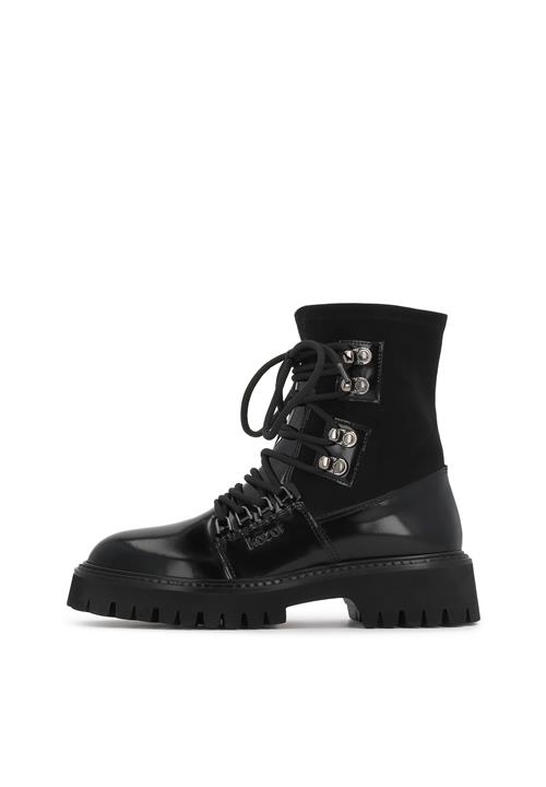 Kazar Snørestøvletter  sort