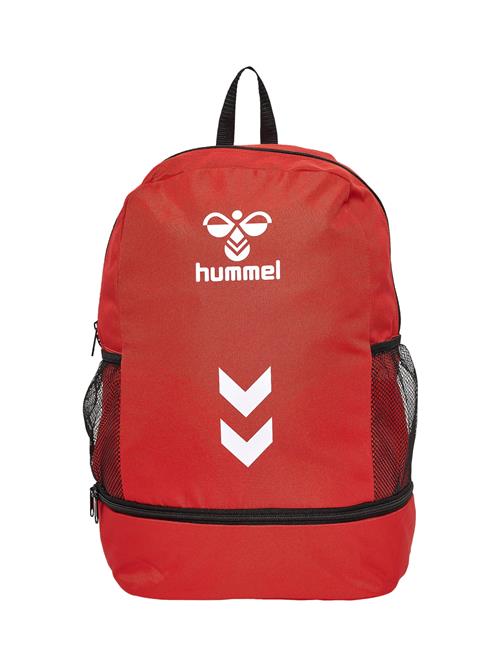 Hummel Sportsrygsæk 'Essential'  rød / sort / hvid