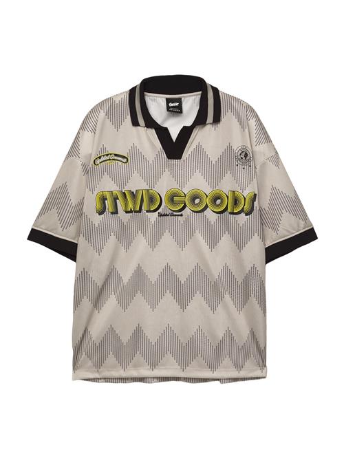 Pull&Bear Bluser & t-shirts 'STWD GOODS'  ecru / gul / sort