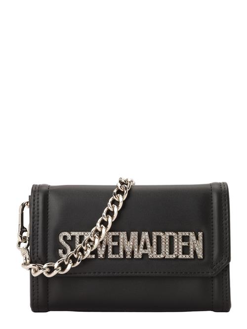 STEVE MADDEN Skuldertaske 'Bquiet'  sort / transparent