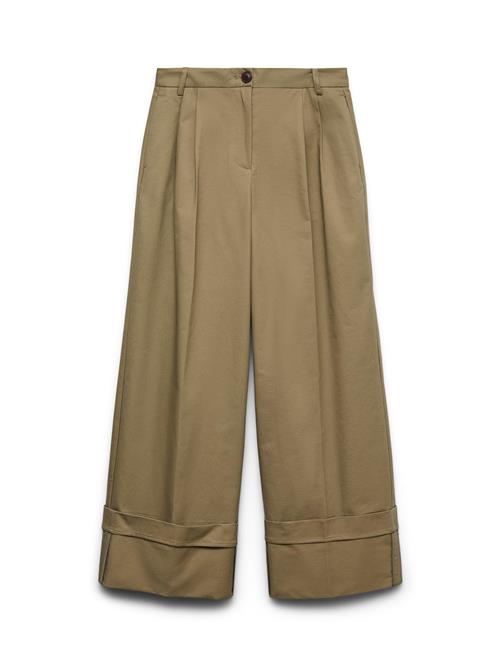 VERO MODA Bukser med lægfolder 'VMKora'  oliven