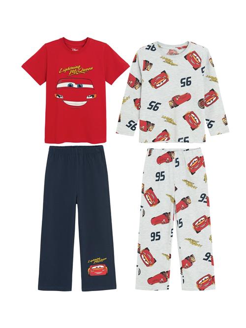 Cool Club Nattøj  navy / lysegrå / rød / sort