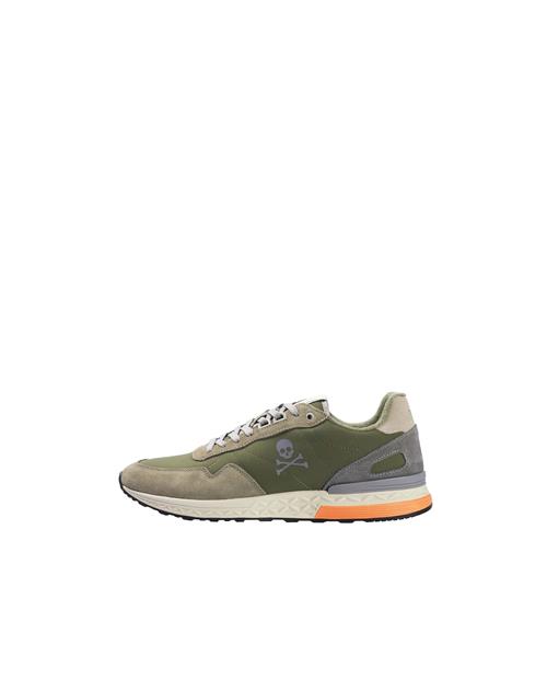 Scalpers Sneaker low 'Harry'  grå / khaki / oliven