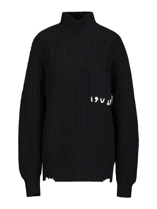 19V69 ITALIA Pullover 'Rosanna'  sort / hvid