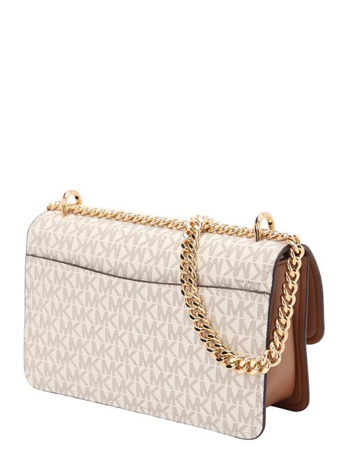 MICHAEL Michael Kors Skuldertaske  cognac / greige / offwhite