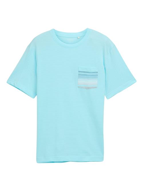 TOM TAILOR Bluser & t-shirts  blå / turkis