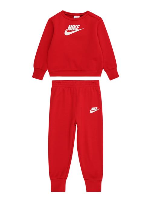 Nike Sportswear Joggingdragt  rød / hvid