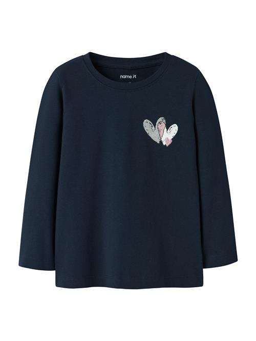 NAME IT Bluser & t-shirts 'NMFTEARTAS'  navy / gammelrosa / sølv / hvid