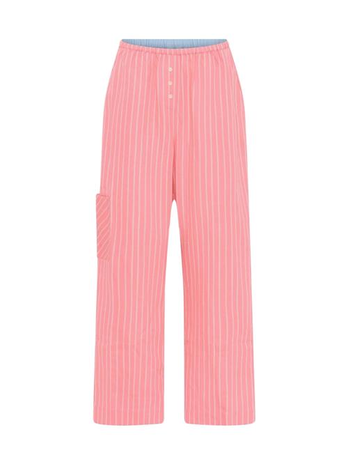 CCDK Copenhagen Pyjamasbukser 'Mila'  rød / hvid