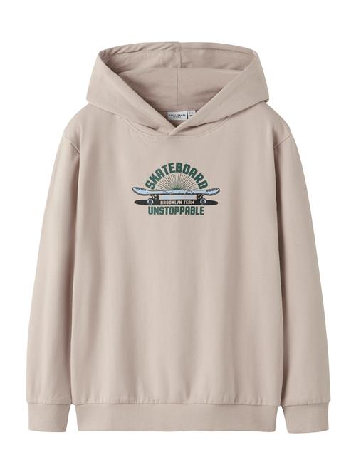 NAME IT Sweatshirt 'NKMVugo'  beige / blå / gran / sort