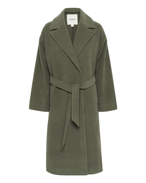 SOAKED IN LUXURY Overgangsjakke 'Rubie'  mørkegrøn