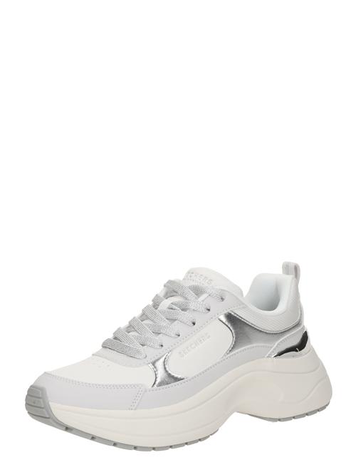 SKECHERS Sneaker low 'HAZEL 2'  lysegrå / sølv / hvid