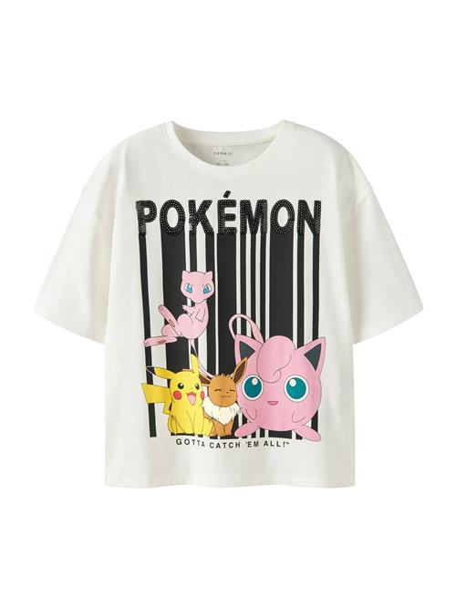 NAME IT Bluser & t-shirts 'NKFNISA POKEMON'  gul / lyserød / sort / offwhite
