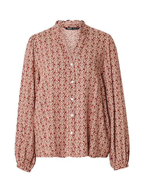 ONLY Bluse 'ONLRAYA'  beige / brun