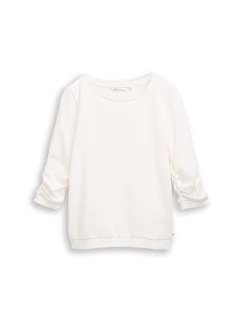 TOM TAILOR DENIM Sweatshirt  offwhite