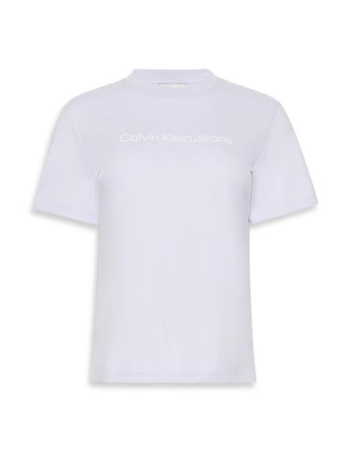 Calvin Klein Jeans Shirts 'CLASSIC'  pastellilla / hvid