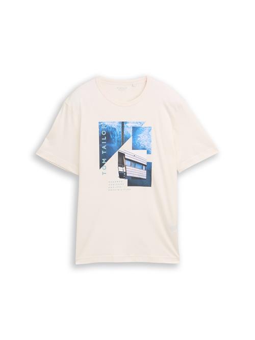 TOM TAILOR Bluser & t-shirts  navy / royalblå / pastelblå / naturhvid