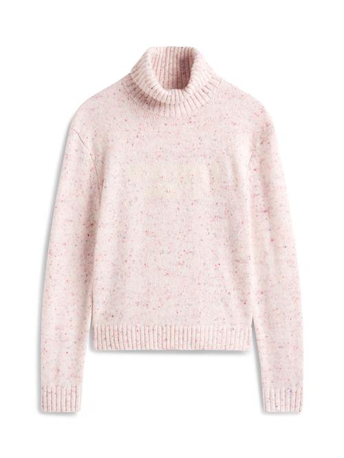 Tommy Jeans Pullover  royalblå / rosé / lys rød / offwhite